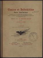 Canico et Beltchitine : Farce charivarique