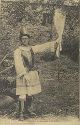 1910 Ozaze (Joana Arc-ekoa)</b><br />Ossas - La pastorale - Un acteur